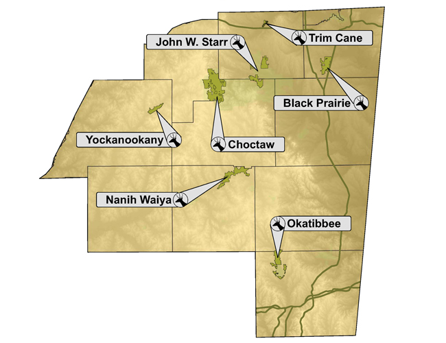 East Central Regional Map
