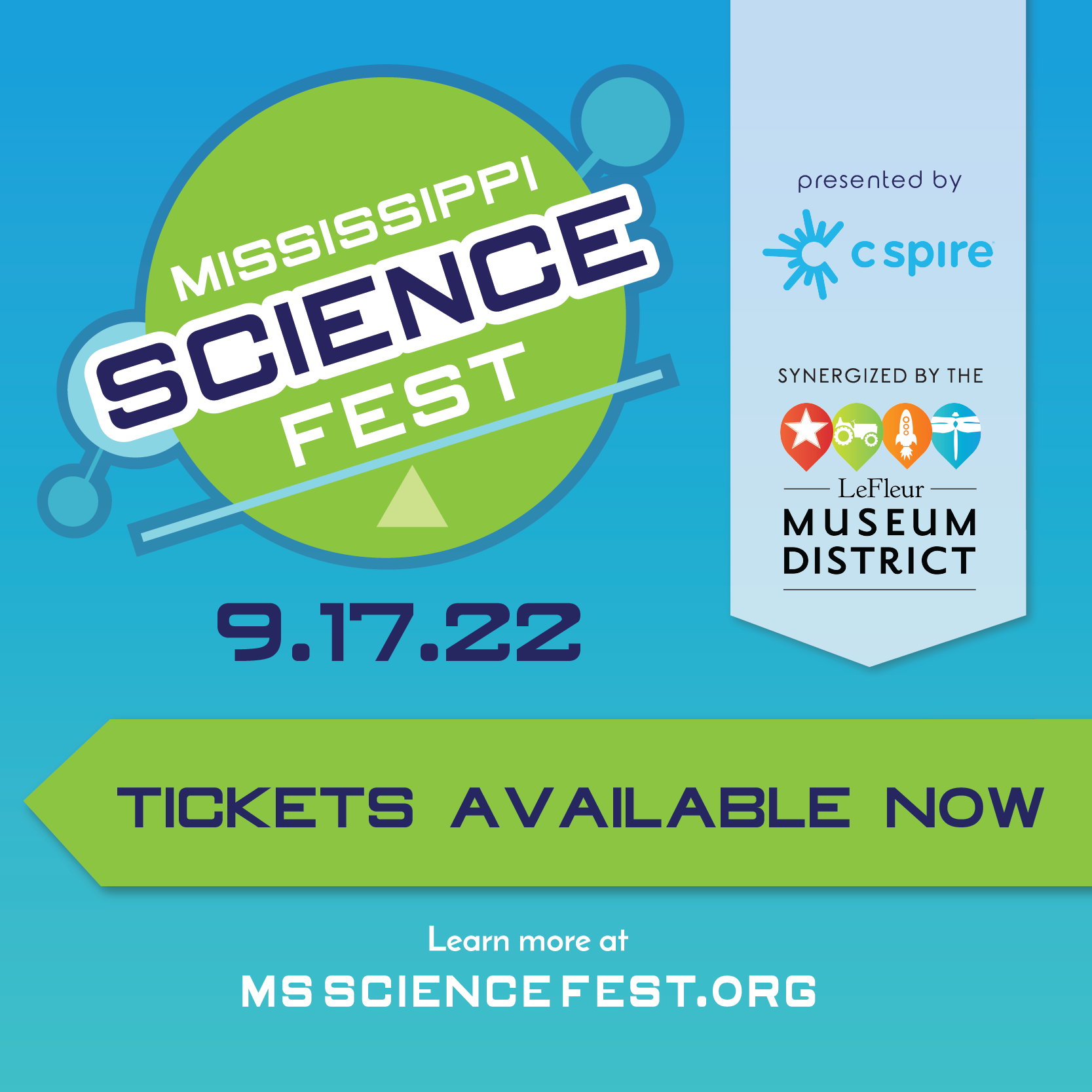 mississippi science fest 2022 tickets