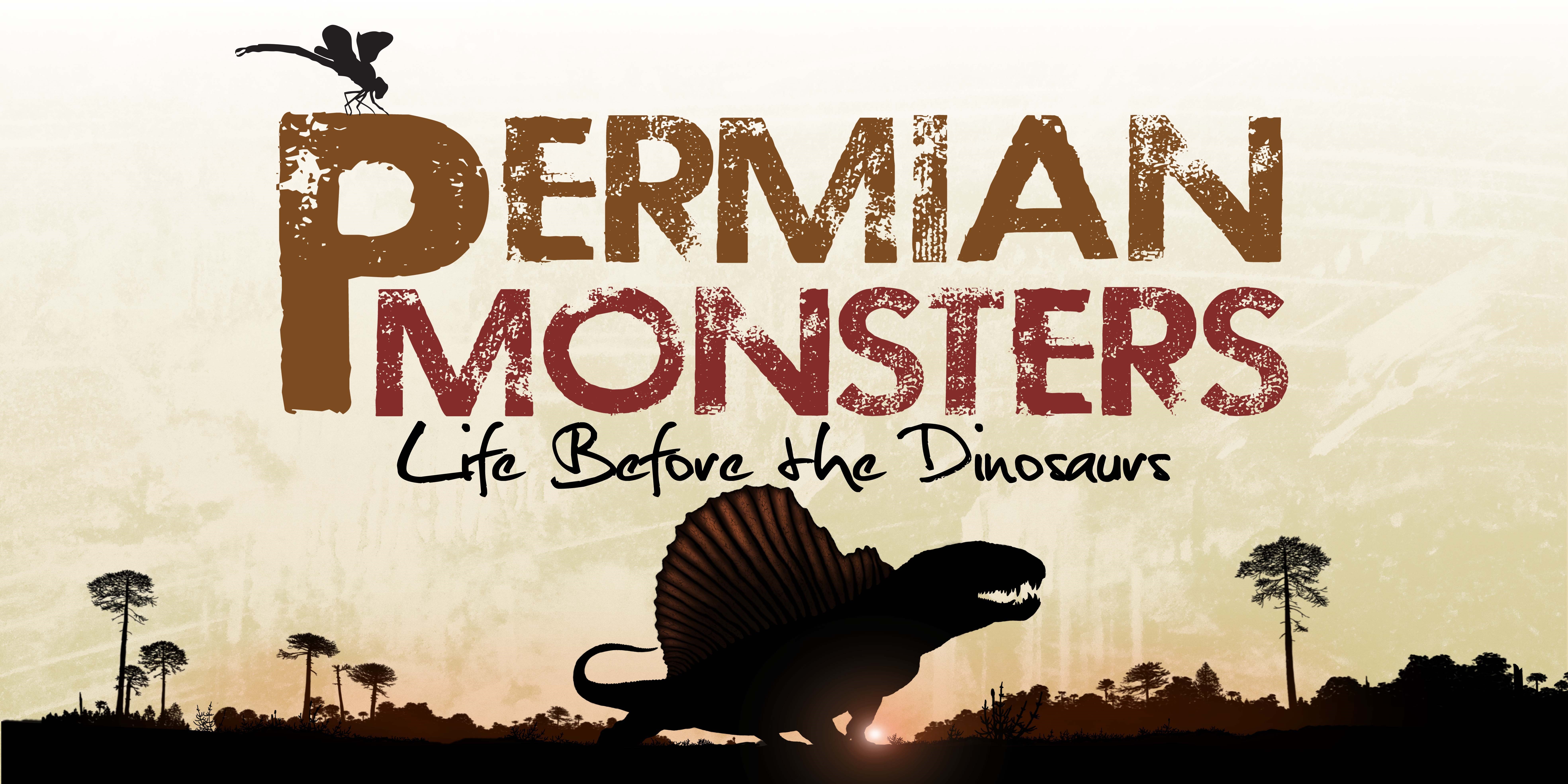 permian monsters exhibit logo