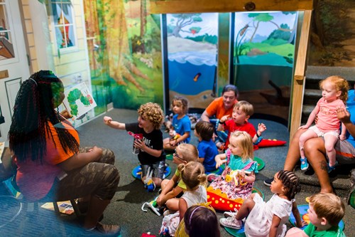 mississippi museum of natural science preschool discovery room story time