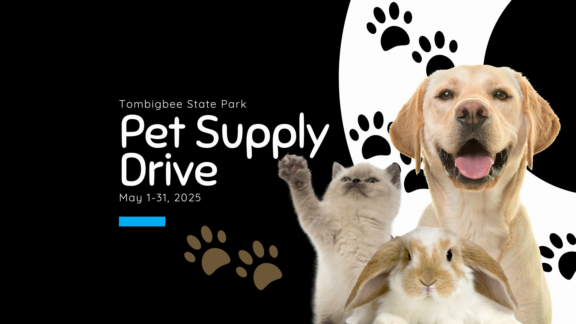 Tombigbee Pet Supply Drive