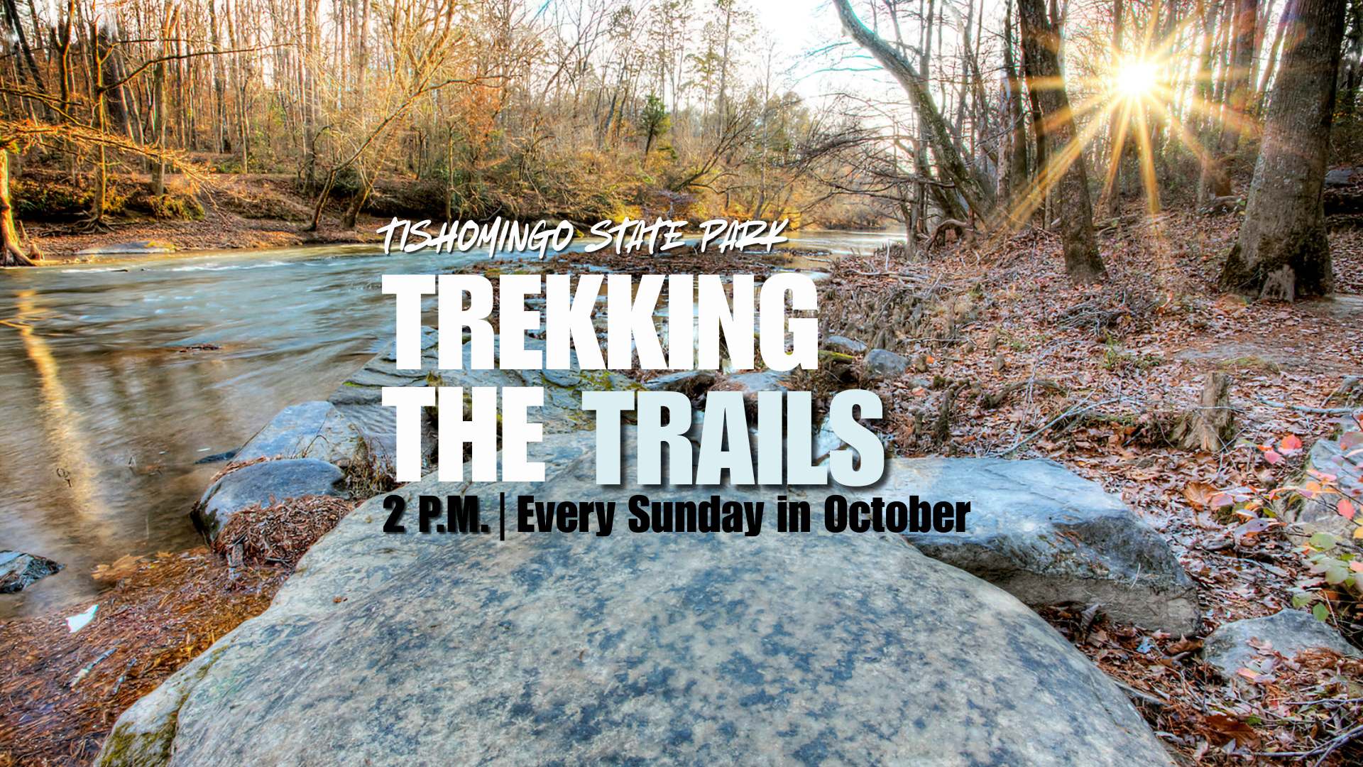 Trekking the Trails at Tishomingo