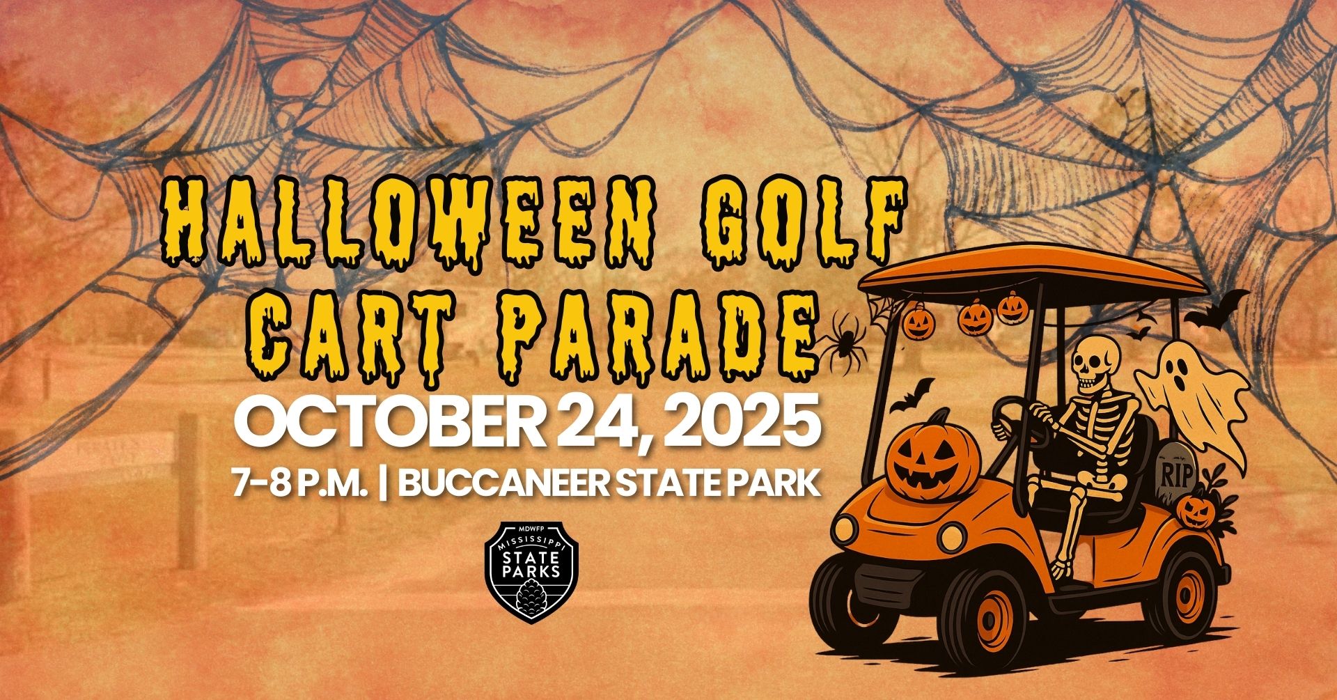 Buccaneer Halloween Golf Cart Parade