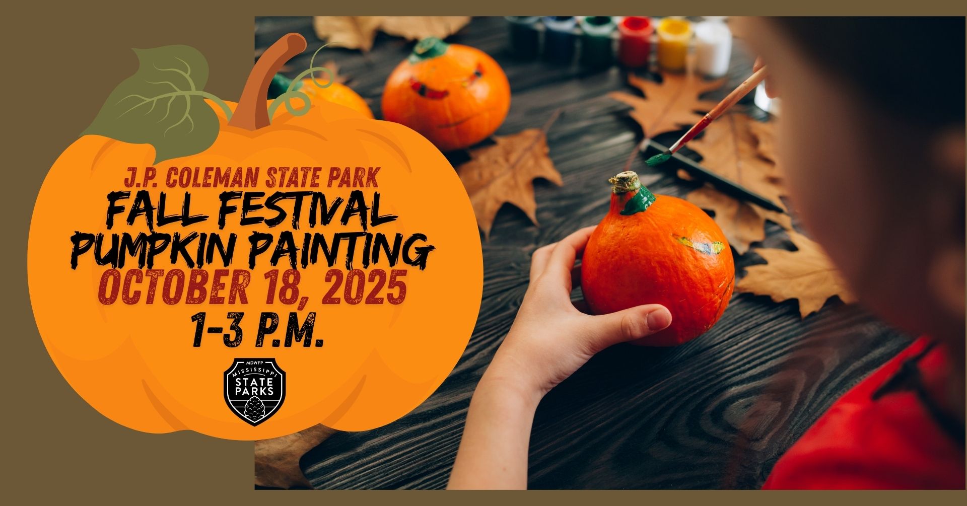 JP Coleman Fall Pumpkin Painting