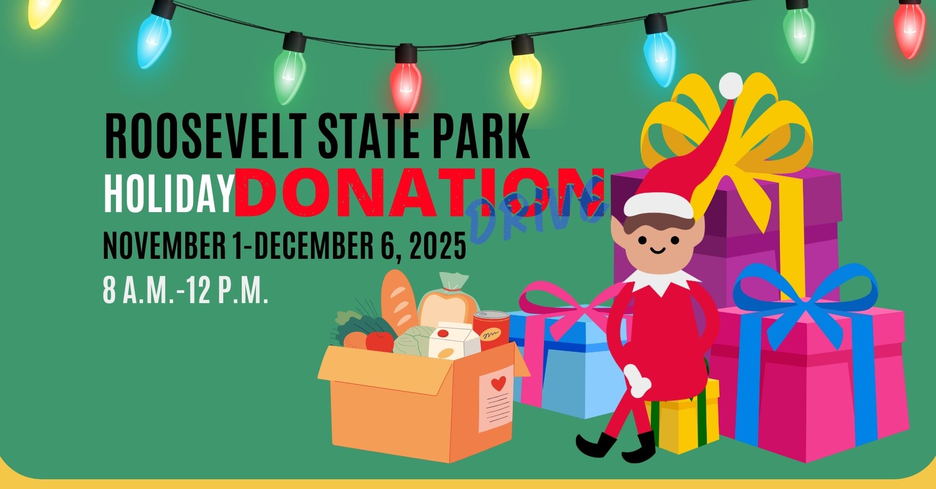 Roosevelt Holiday Donation Drive
