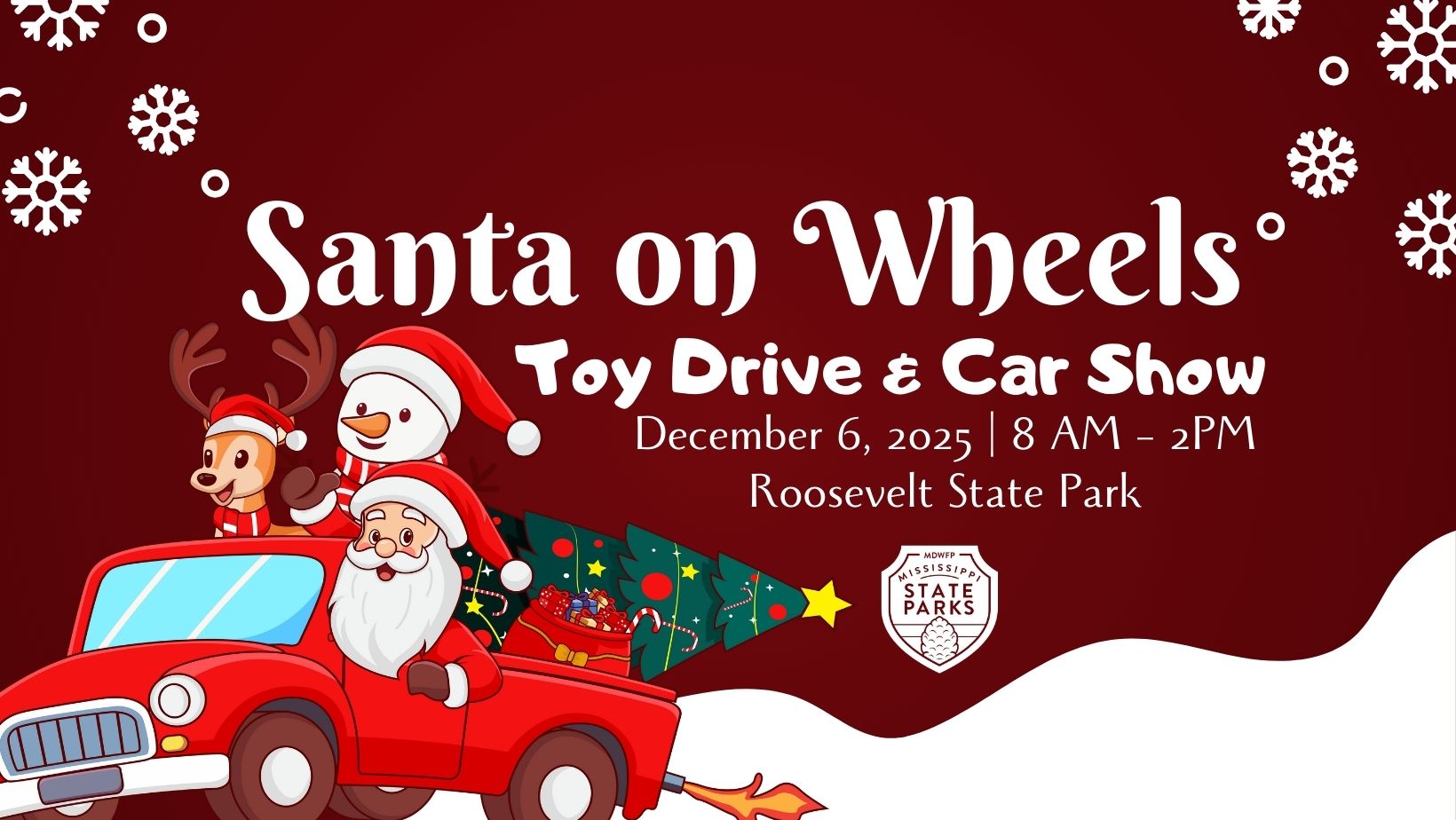 Roosevelt Santa on Wheels