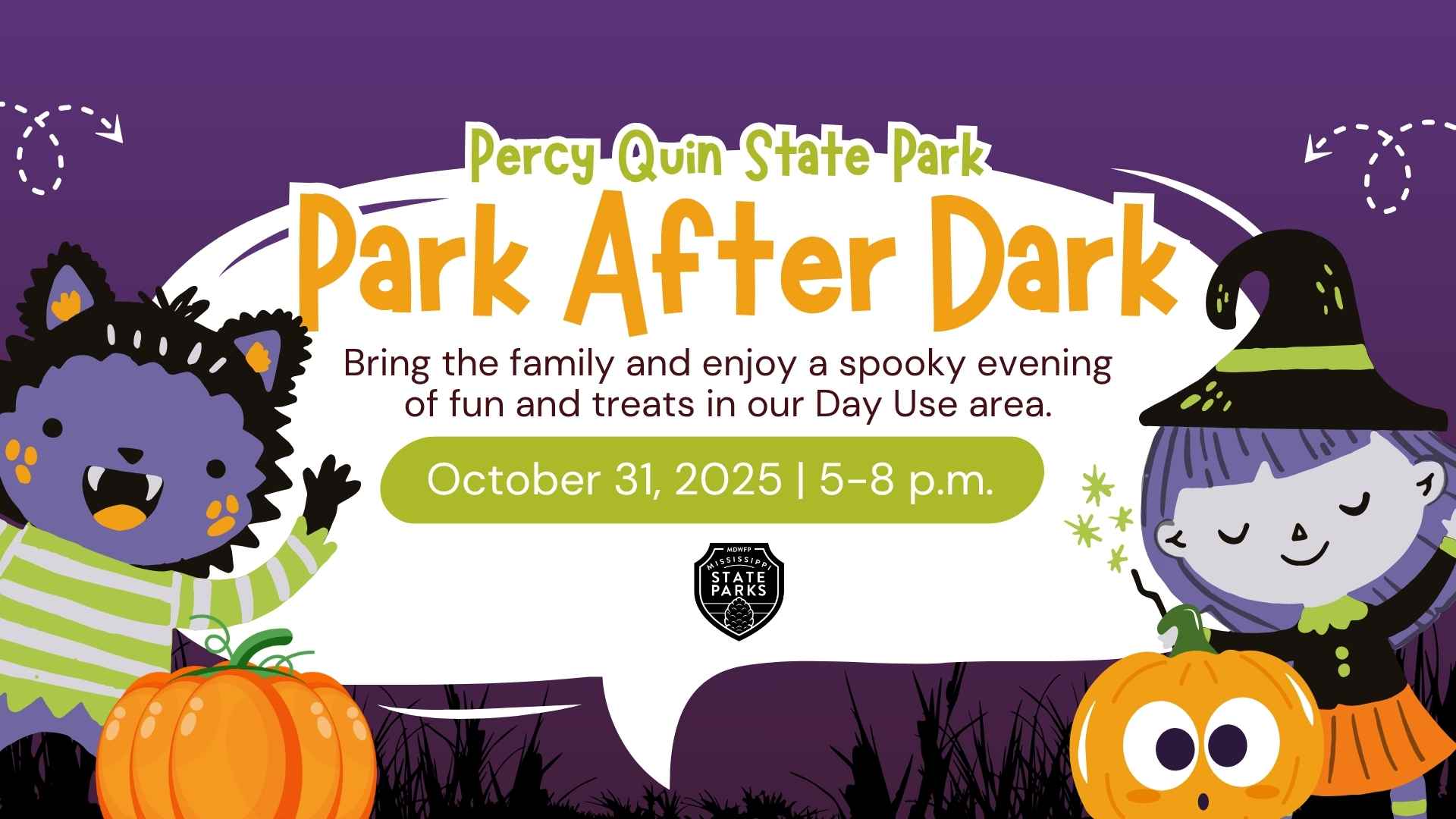 Percy Quin Park After Dark