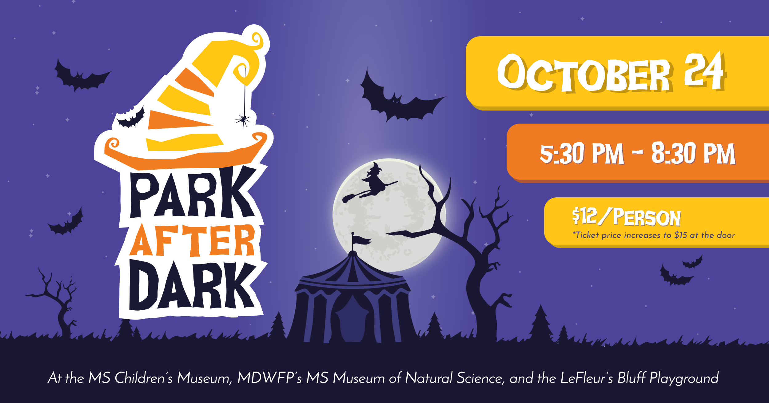 Park After Dark 2025 graphic