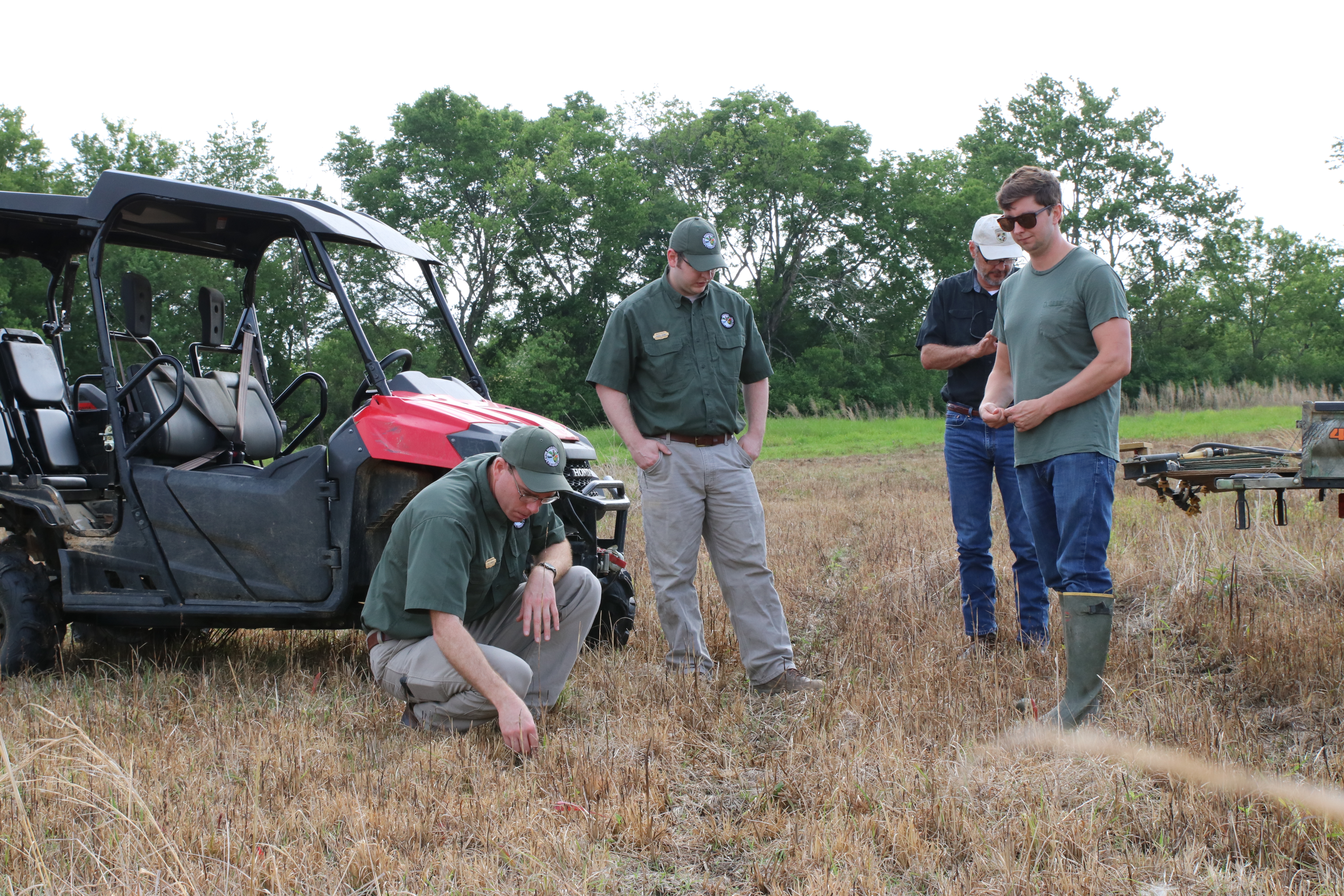 Site visit with Rick Hamrick