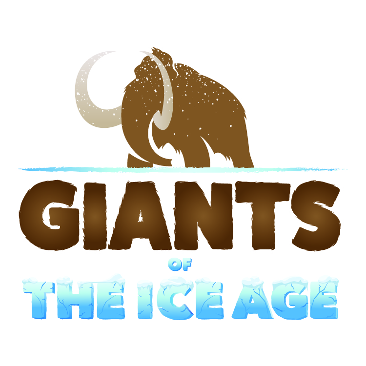 giants of the ice age exhibit logo