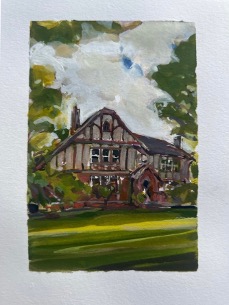 mmns Langford workshop example of Gouache on Paper