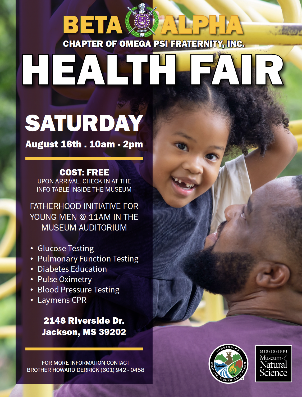 Omega Psi Phi Fraternity Health Fair
