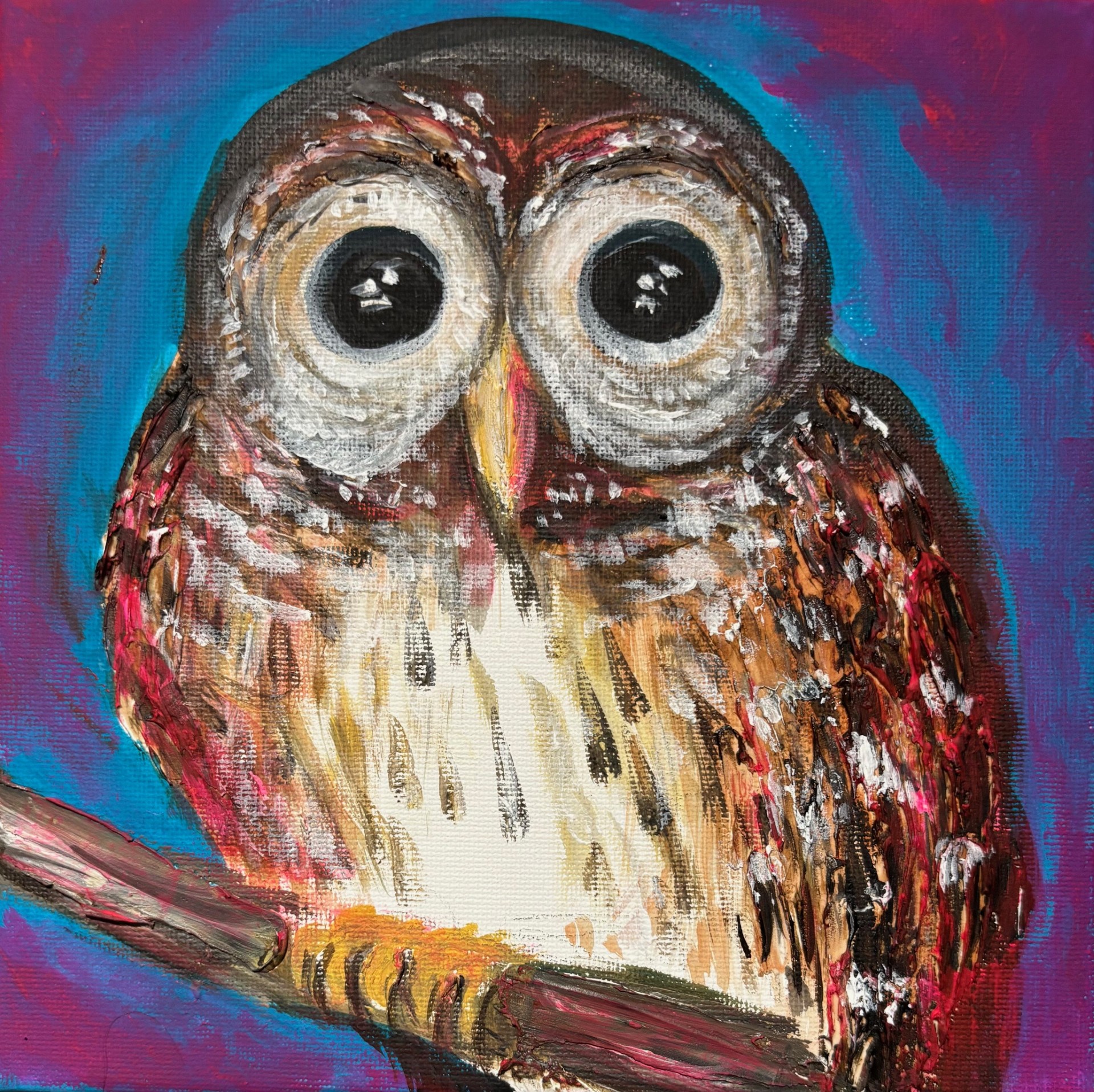 Wild Wonders Painting Class Owl