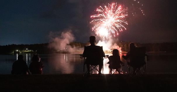 Paul B Johnson fireworks
